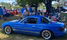 Miatas on parade